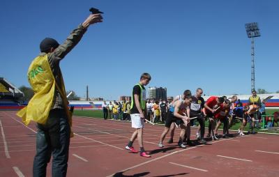 В Рязани в честь Дня Победы стартовала традиционная легкоатлетическая эстафета